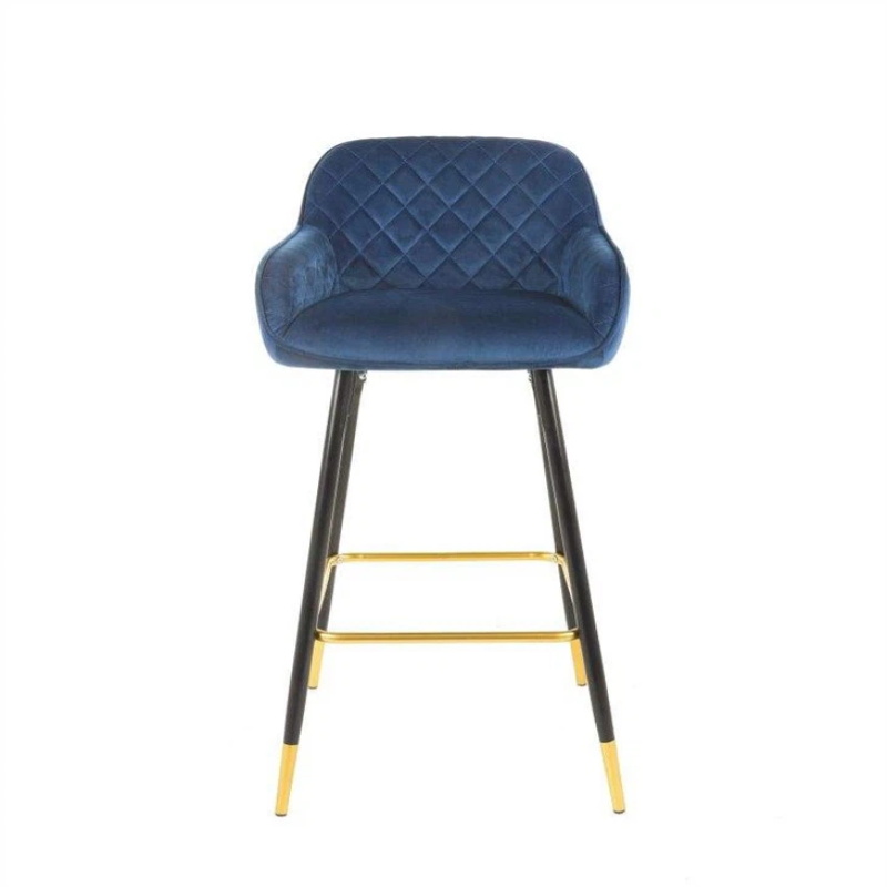 PU Leather Ergonomic Bar Stools With Backs