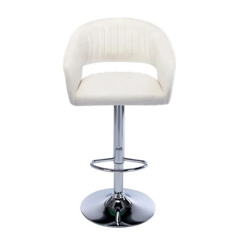 Wearable Soft Upholstered Bar Stools With Backs