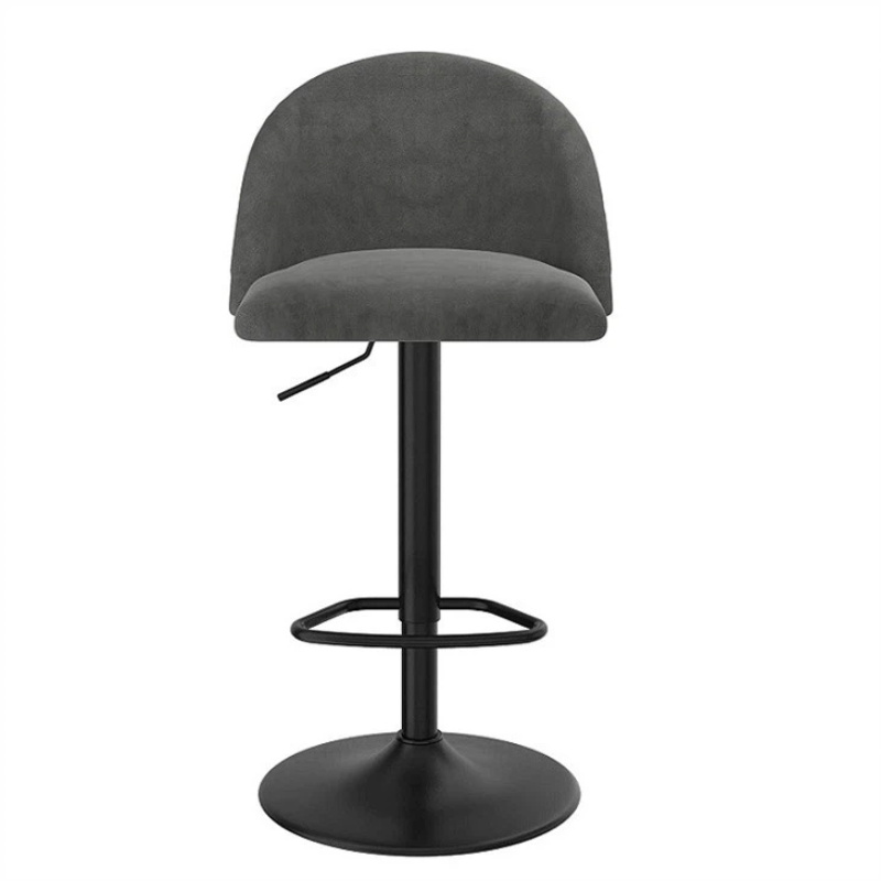 Adjustable Swivel Modern Velvet Counter Bar Stools