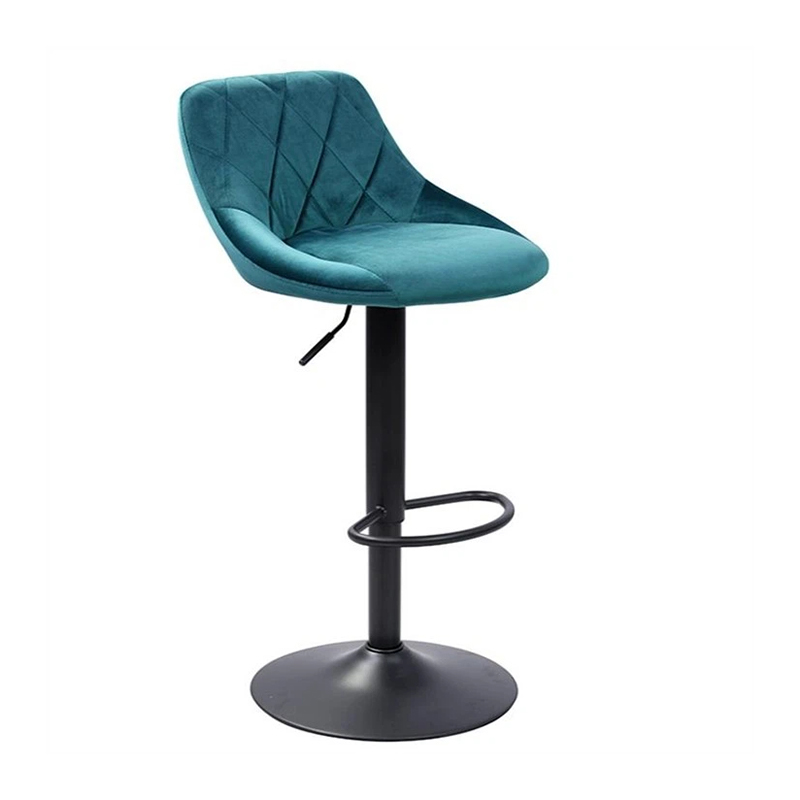 Classic Modern Velvet Bar Stools For Kitchen Island Or Home Bar