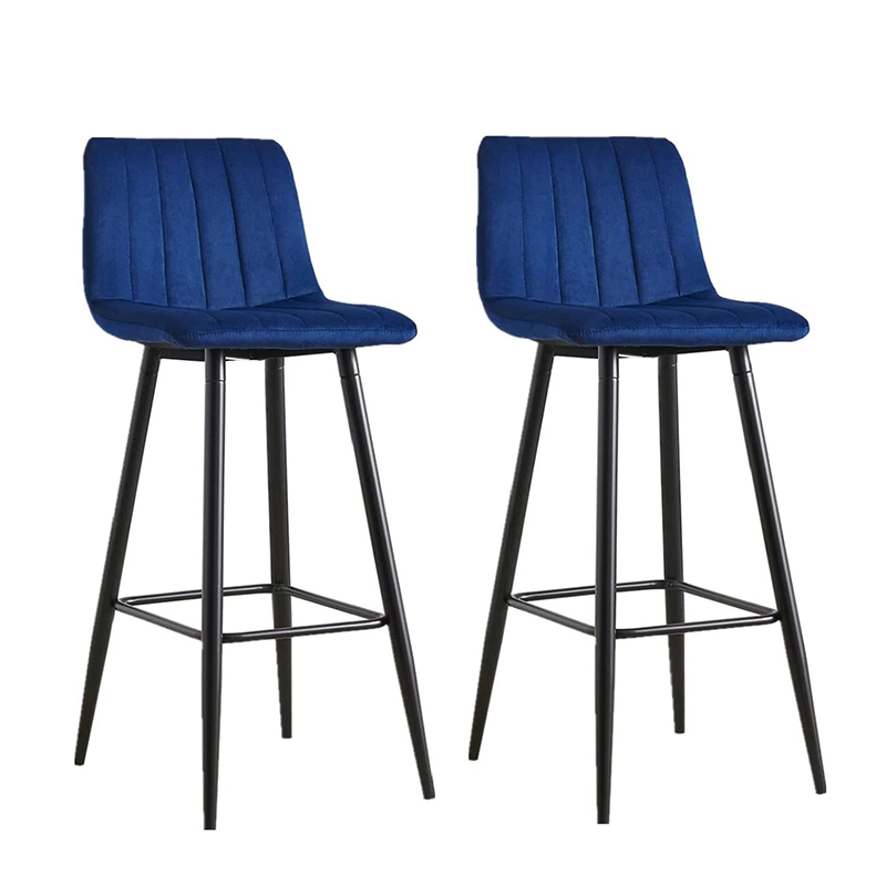 Comfortable Cushion Upholstered Bar Height Stools