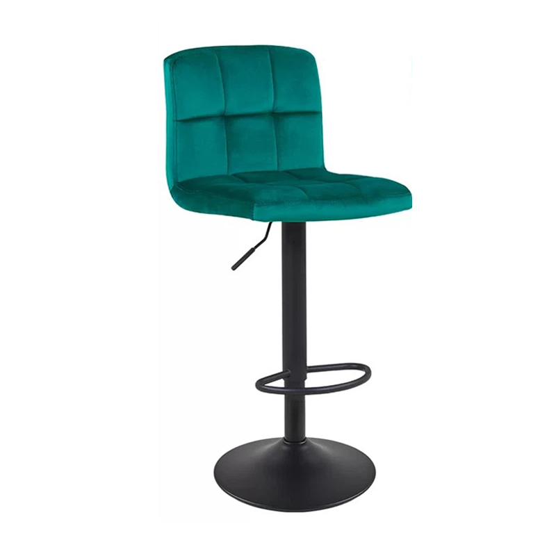 360° Smooth Swivels Modern Upholstered Swivel Bar Stool