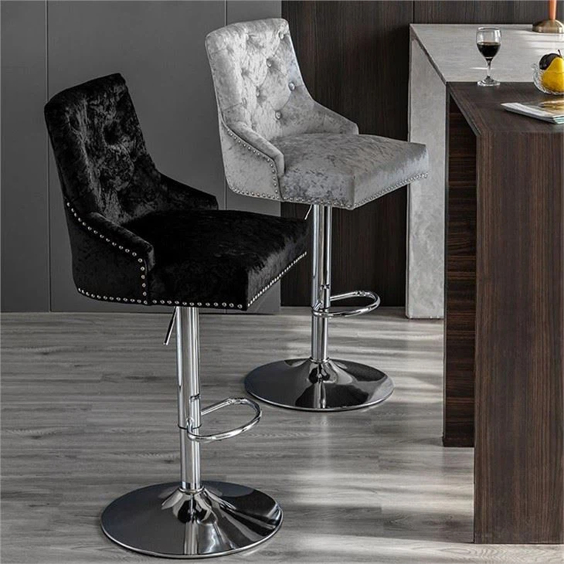 Ergonomically Designed Bar Stool With Backrest