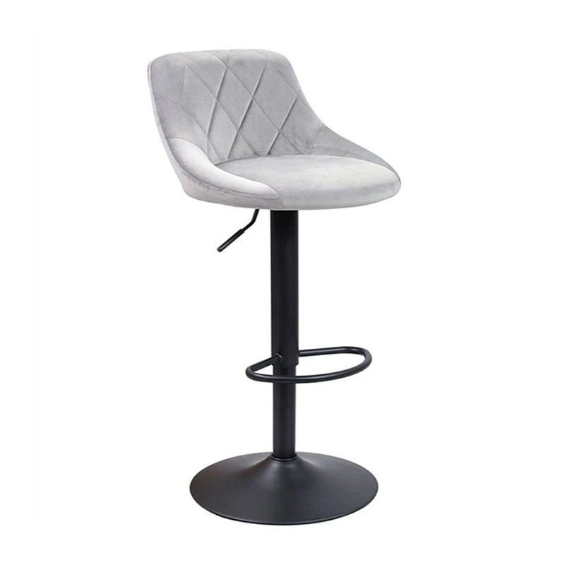 Classic Modern Velvet Bar Stools For Kitchen Island Or Home Bar