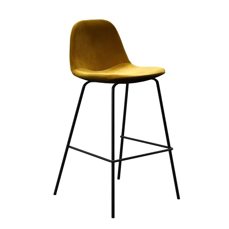 Modern Style Foam-Filled Upholstered Bar Stool Set Of 2