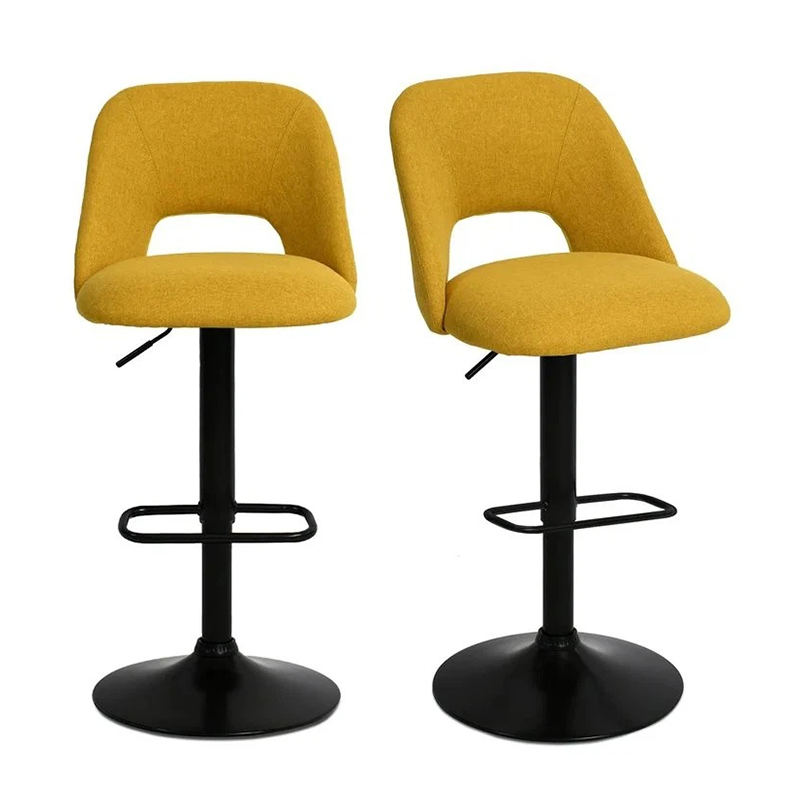 Modern Fabric Home Bar Stool For Cafe/Bar/Kitchen