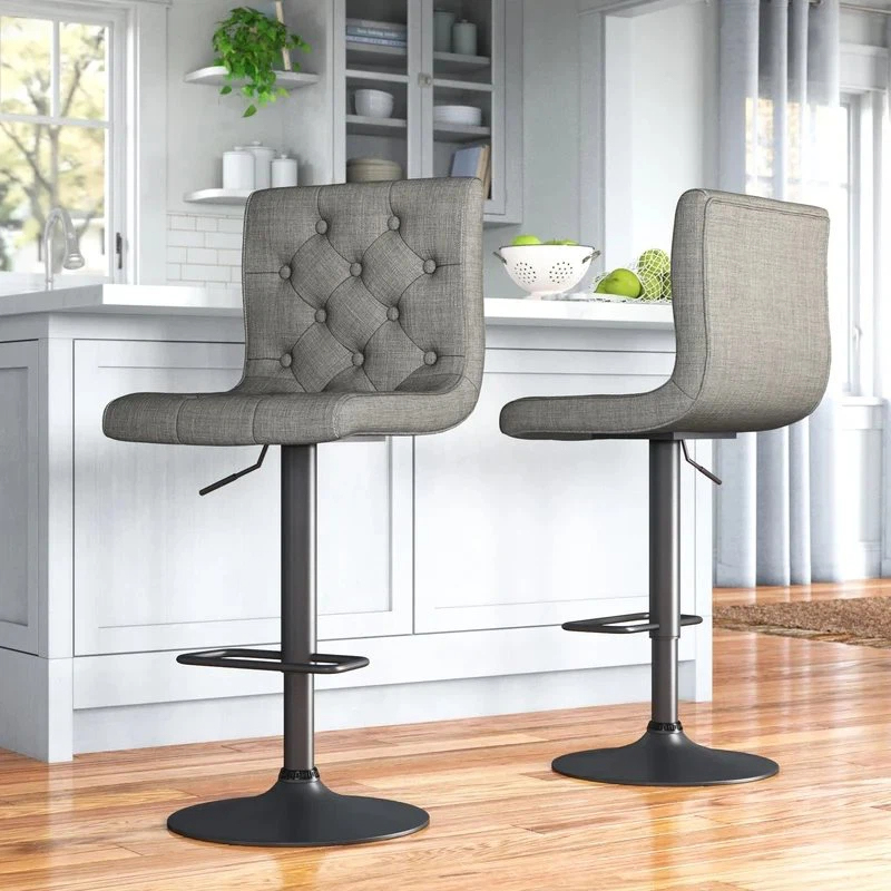 360 Swivel Adjustable Portable Fabric Bar Height Stools