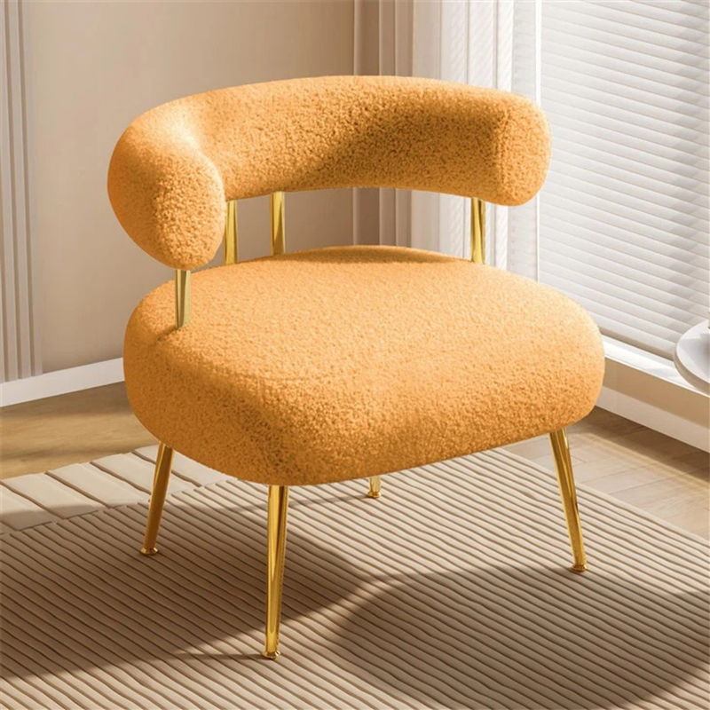 Fluffy Side Corner Sofa Armchair For Living Room