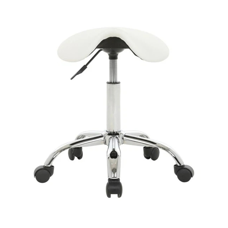 Backless Adjustable Salon Saddle Stool For Clinic, Dentist, Salon