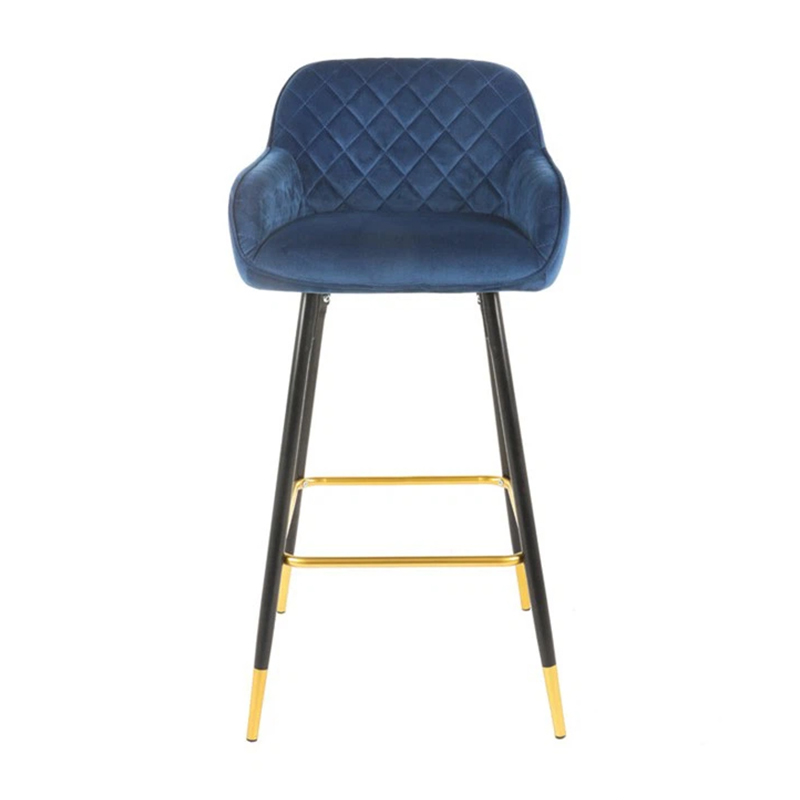 Upholstering Kitchen Chairs Blue Velvet Bar Chair