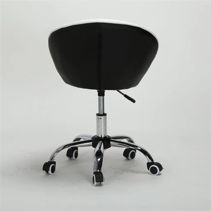 PVC Leather Height Adjustable Barber Chairs Spa Salon Stools