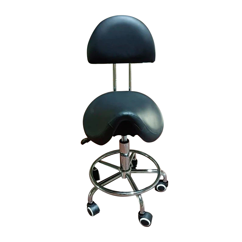 Ergonomic Height Backrest Adjustable Saddle Chair