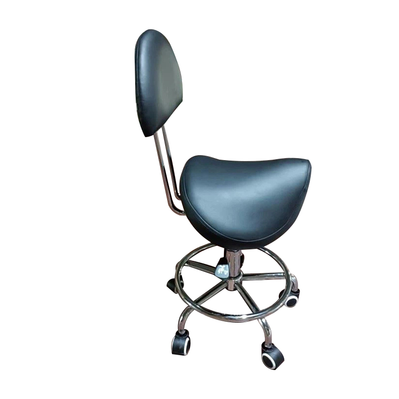 Ergonomic Height Backrest Adjustable Saddle Chair