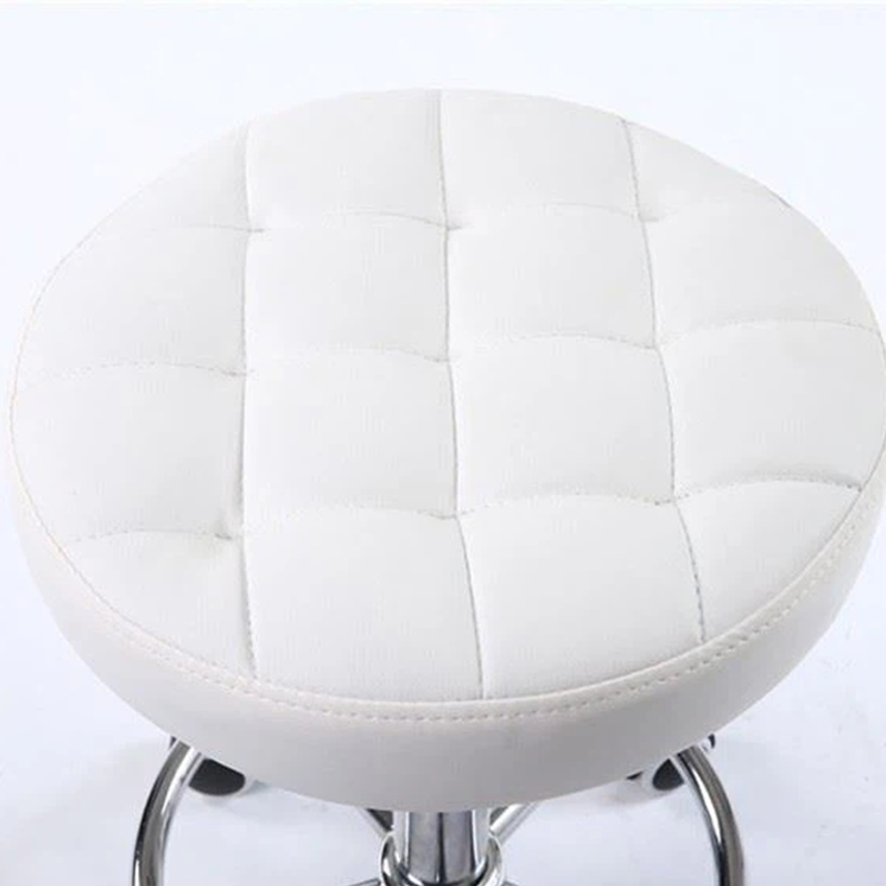 Black/White Rolling Massage Stool Pedicure stools