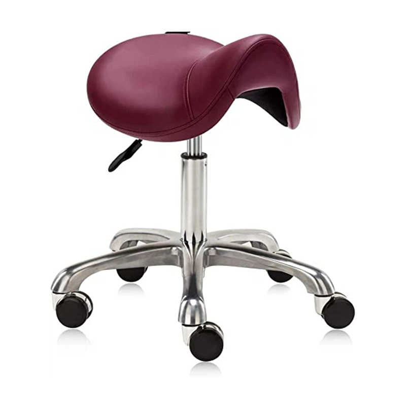 Multi-functional PU Saddle Chair Dental Chair Barber Chair