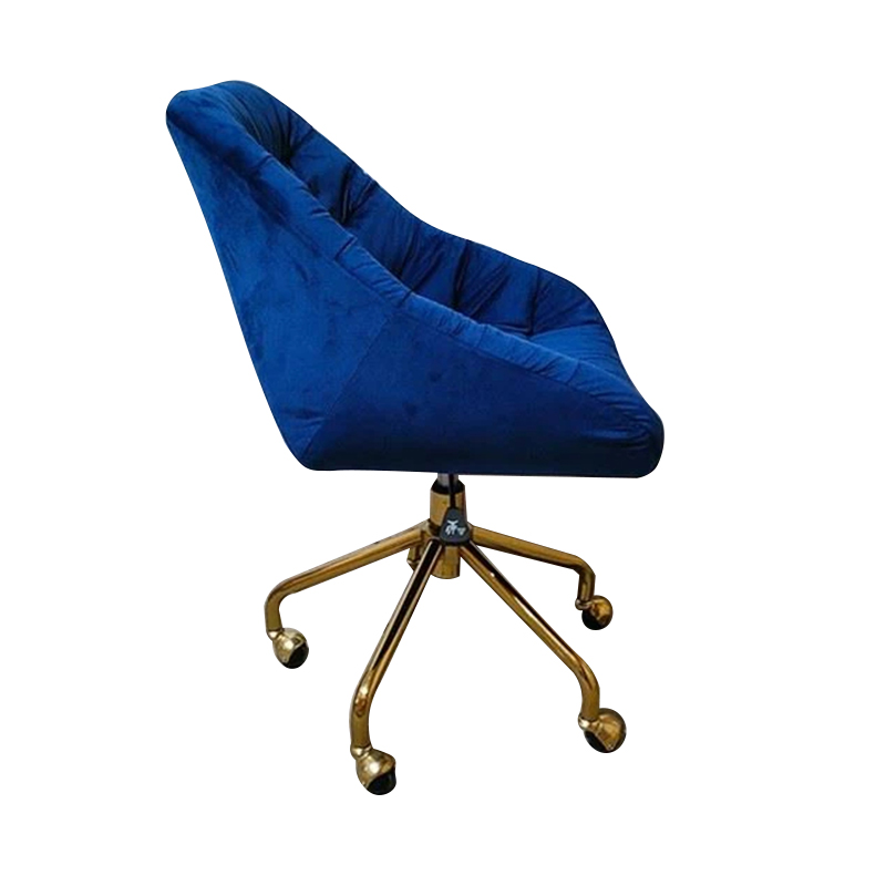 Blue Velvet Living Room Leisure Chair Executive Lounge Chair