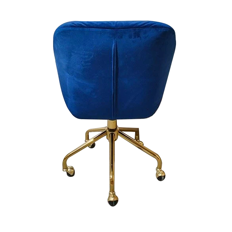 Blue Velvet Living Room Leisure Chair Executive Lounge Chair