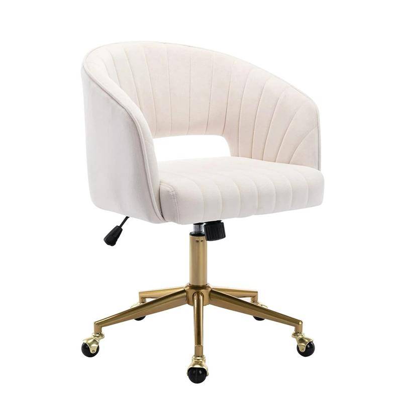 Swivel Office Chair With Wheels Desk Armrest Chair