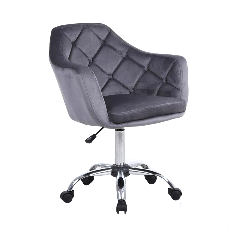 Mid Back Swivel Tufted Upholstered Task Home Chair